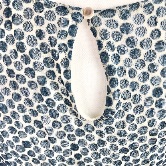 Anthropologie Weston Wear Frothed Dot Dress - Picture 6 of 8